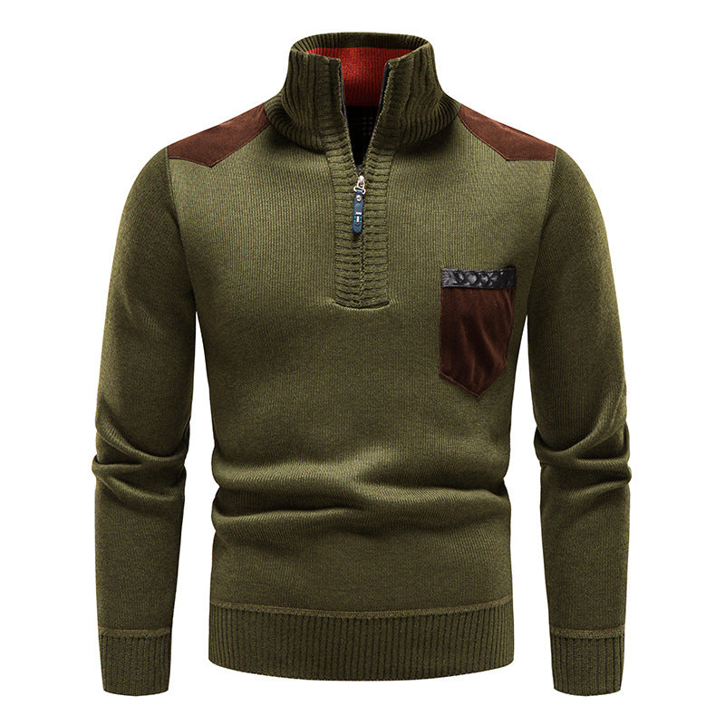 🐏Descuento -49%🔥【M-3XL】Suéter casual con cremallera para hombre otoño/invierno