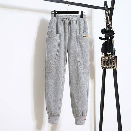 🔥✅【50-100 kg】Hlače od čistog pamučnog baršuna s elastičnim strukom, ne blijede i otporne su na gužvanje ✅️ Plaćanje pouzećem