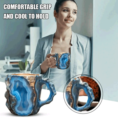 🥰✨[zdraví + blízkost přírodě] ☕křišťálový šálek kávy důlral