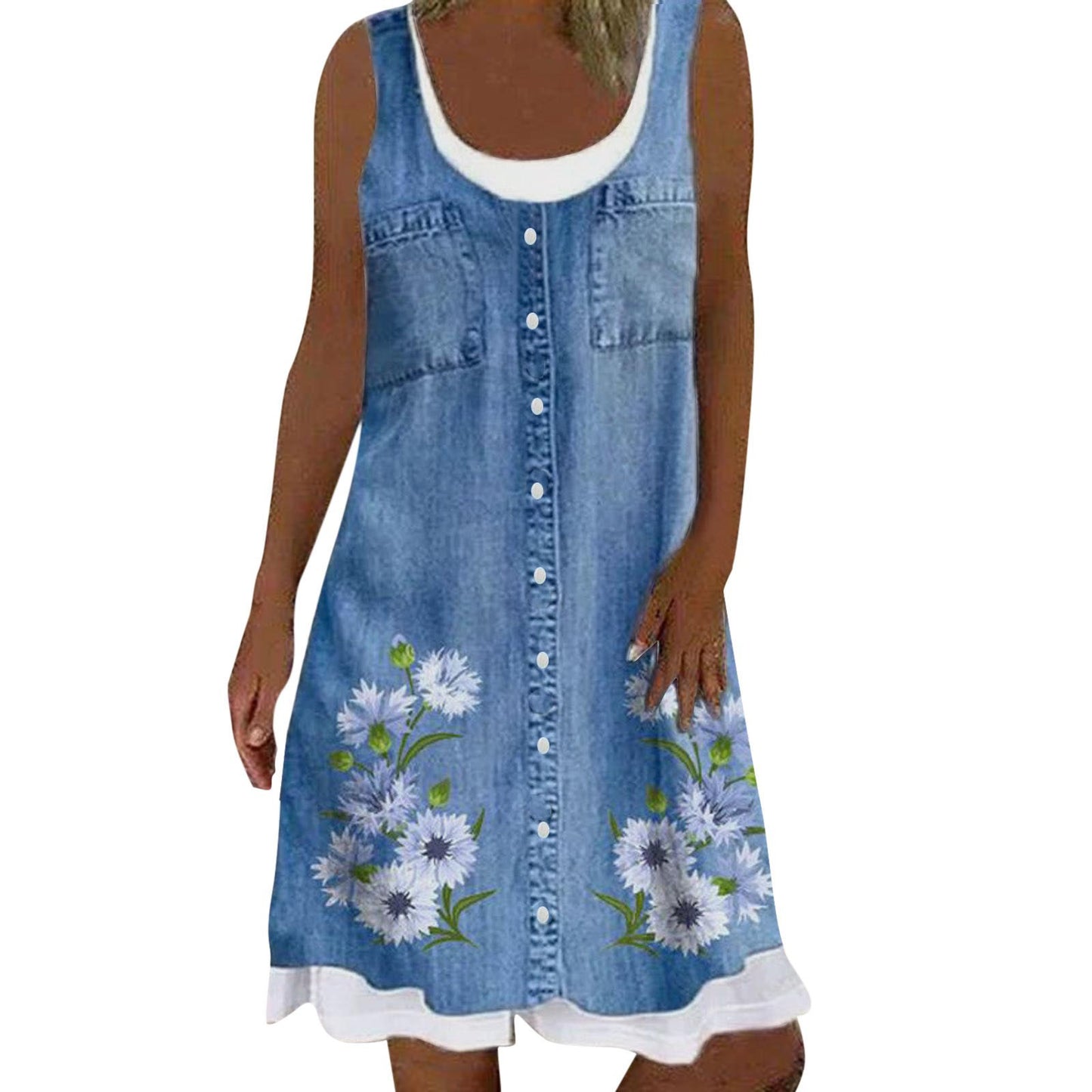 👗💖 【S-5XL】Nové dámské šaty velké velikosti s retro potiskem z roku 2025