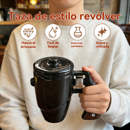 ☕🔫Descuento -47%🔥Taza de cerámica con forma creativa