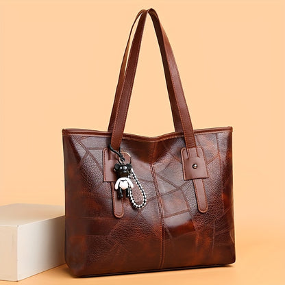 ✨🎀👜【Omezená 50% sleva🔥】Velká měkká kožená taška pro ženy, taška přes rameno, ležérní a módní
