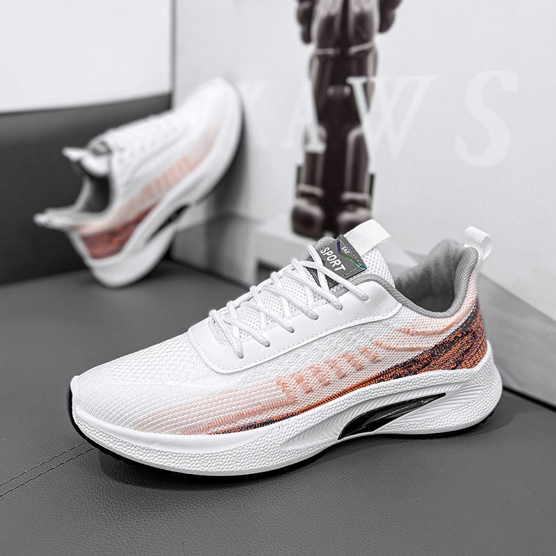 🙋‍♂️👟【Sleva 50 % ✨】【39–44】Pánské sportovní volnočasové boty z prodyšné síťoviny, s odpružením a efektem zvýšení výšky