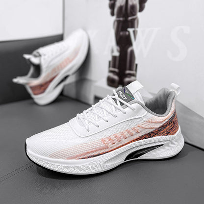 🙋‍♂️👟【Sleva 50 % ✨】【39–44】Pánské sportovní volnočasové boty z prodyšné síťoviny, s odpružením a efektem zvýšení výšky