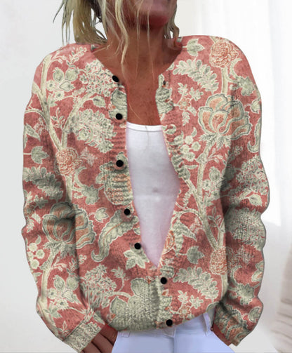 🌸【M-4XL】Teplý a pohodlný, ideální na podzim, Nový, módní a pohodlný dámský kardigan -4159056