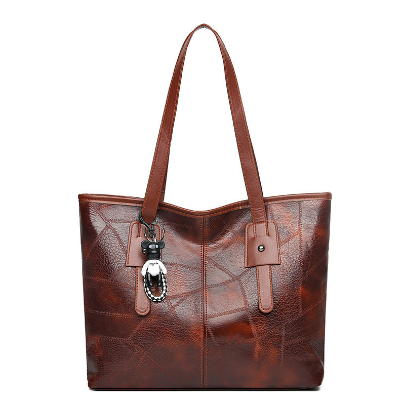 ✨🎀👜【Omezená 50% sleva🔥】Velká měkká kožená taška pro ženy, taška přes rameno, ležérní a módní