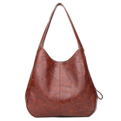 💖👜💖【50% kedvezmény 🔥】Puha bőrből készült válltáska, új stílus, nagy kapacitás
