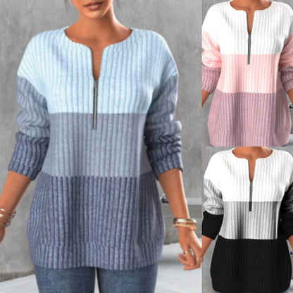 💟【Sleva -46% 🔥🔥】【S-5XL】Nové zimní svetry, barevně sladěný design, teplé a módní