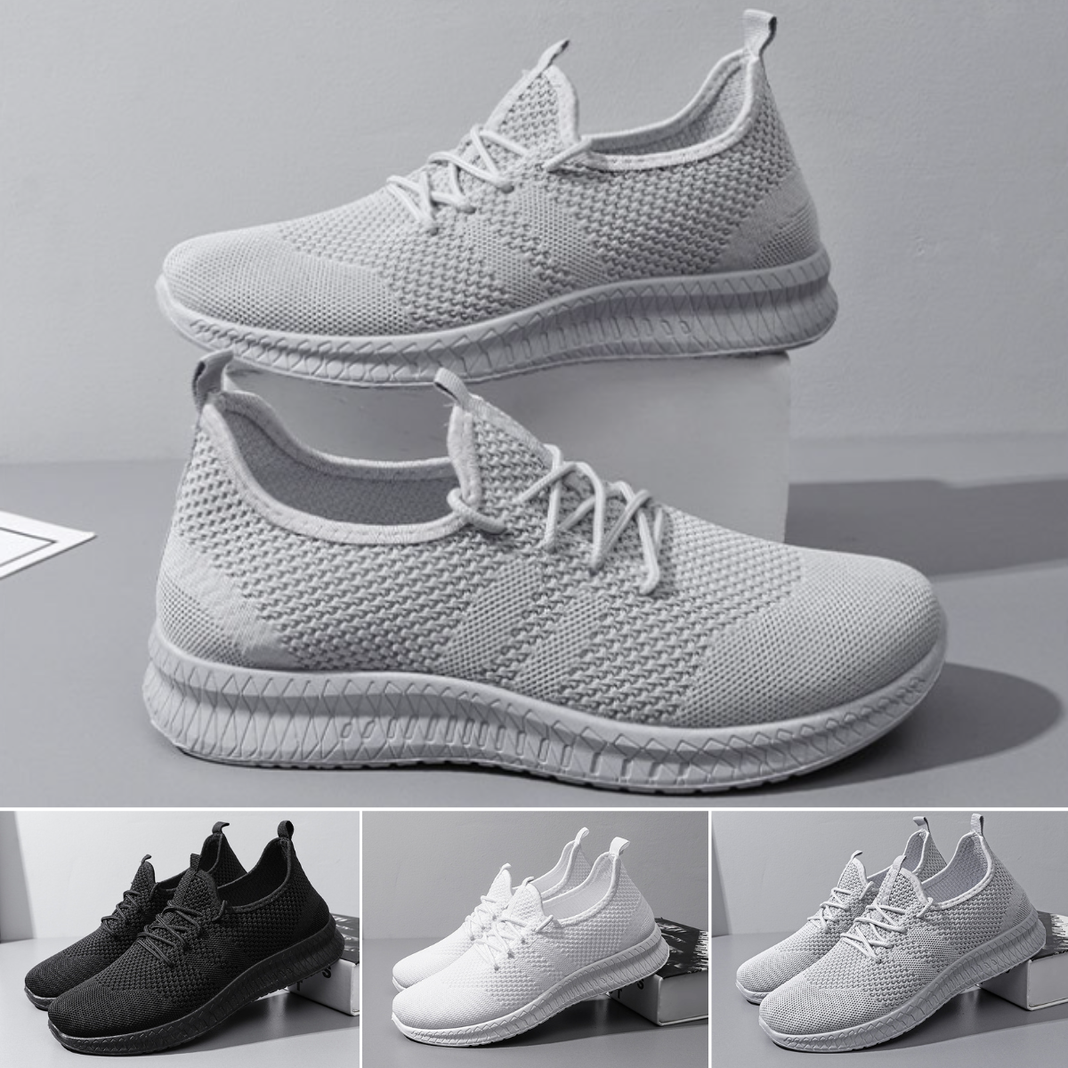 ❄️👟【Sleva 50 % ✅】【39–44】Pánské sportovní boty z prodyšné síťoviny, nová letní kolekce, vhodné na běhání i každodenní nošení
