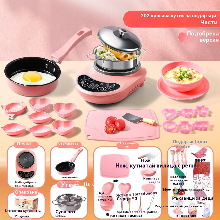 🎁【Най-добрият подарък за деца】🍳 Мини кухненски играчки за деца