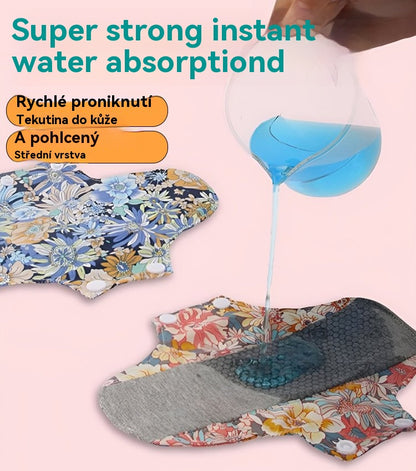 🔥🌈【Kupte 5 a získejte 5 zdarma】Omyvatelné antibakteriální grafenové vložky do kalhotek zabraňující protečení