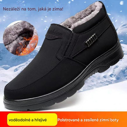 👞 Zimní sleva -45% 🔥🔥【39-47】Zimní boty, zateplené a zesílené, voděodolné a teplé