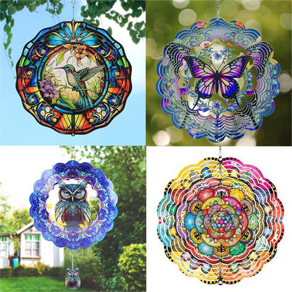 🎁【Časově omezená sleva】✨✨Venkovní zahradní dekorativní rotující zvonkohry