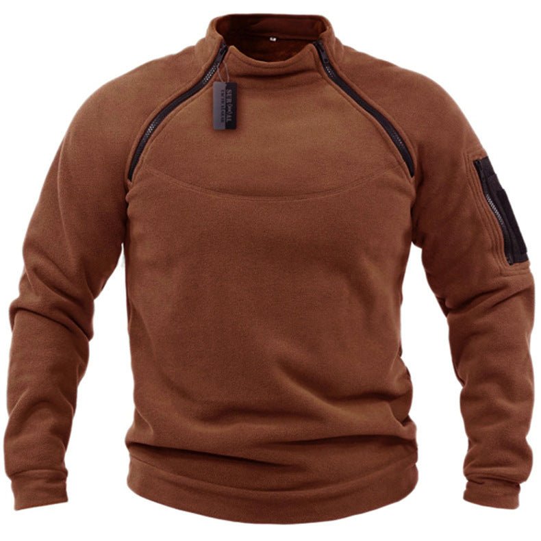 🔥【S-4XL】Teplé a volné na podzim a v zimě Nové pánské outdoorové termotriko