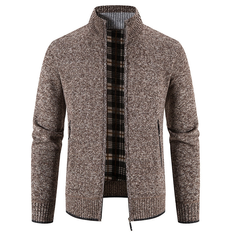 🐏【Szezonális kedvezmény -36% 🔥🔥】【M-4XL】Férfi polár szabadidős kardigán pulóver