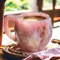 🥰✨[zdraví + blízkost přírodě] ☕křišťálový šálek kávy důlral