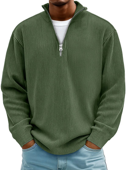 🔥50% de descuento🔥【40-120kg】Nueva sudadera de hombre con cuello alto, otoño/invierno 2026 ✅Pago contra entrega