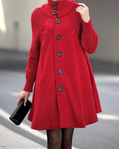 👗[43% zniżki🔥🔥]【M-5XL】Nowy, swobodny, średniej długości wełniany płaszcz