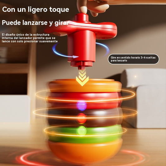 【Poslední den, 50% sleva】 🔥 Koupit 1 získat 1 zdarma 🔥 Nejoblíbenější hračka od 🎶🌈 Barevná svítící hudební káča