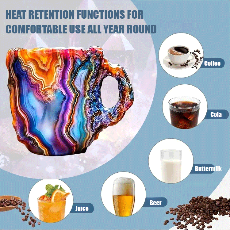 🥰✨[zdraví + blízkost přírodě] ☕křišťálový šálek kávy důlral