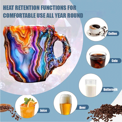 🥰✨[zdraví + blízkost přírodě] ☕křišťálový šálek kávy důlral