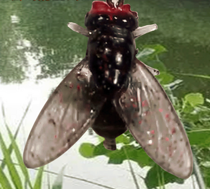 🎣🎣【Veszel 1-et, kapsz még 1-et ingyen 🔥】【Veszel 20-at, kapsz még 20-at – összesen 40 darab】🐛 Műlégy utánzat horgászathoz