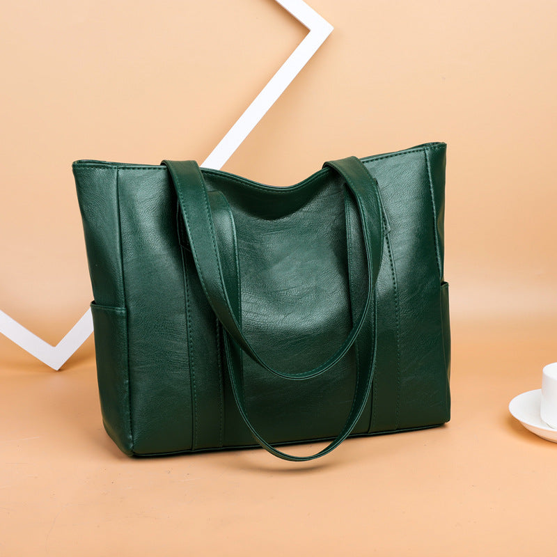 ✨👜【50% zniżki🔥】【Duża pojemność】Damska torba na ramię wykonana z miękkiej skóry, nowość w 2025 roku.
