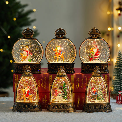 🎁Novinka - osvětlená vnitřní elektronická světelná dekorace naplněná vodou