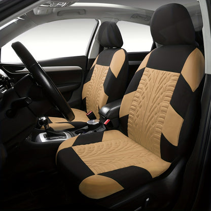 🚗🚗【50% popusta 🔥】2025 Moderni univerzalni set navlaka za autosjedalice, mekana koža, 2 dijela ✅️ Plaćanje pouzećem