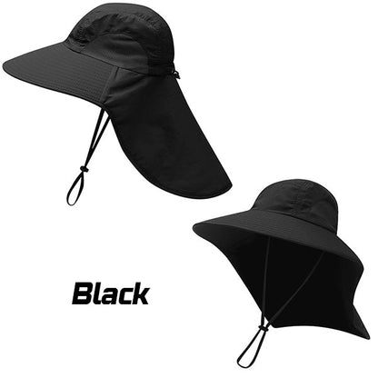 🆒👒 【Kup 1, získej 1 zdarma 🔥】😍 Letní venkovní sluneční klobouk proti UV záření, s ochranou krku