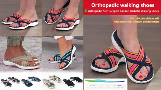 🔥🔥【35-43】👡Dámské letní ortopedické sandály na platformě