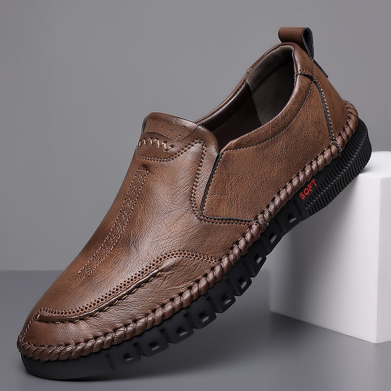 🏆👞【39-44】Zapatillas deportivas casuales 2026 para hombre, hechas de cuero genuino, con suela suave, antideslizante y transpirable ✅Pago contra entrega ✅2 artículos con 70% de descuento