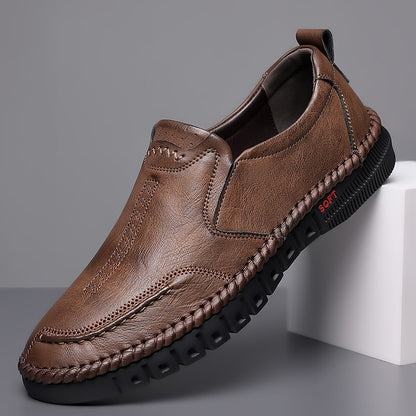 🏆👞【39-44】Zapatillas deportivas casuales 2026 para hombre, hechas de cuero genuino, con suela suave, antideslizante y transpirable ✅Pago contra entrega ✅2 artículos con 70% de descuento