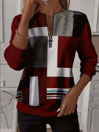 🔥【S-3XL】Majica dugih rukava s raglan printom 2026