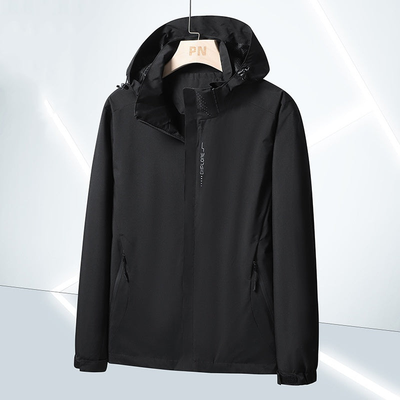🔥Časově omezená sleva -46%🔥【M-5XL】Pánská nepromokavá a větruodolná bunda 3 v 1 s kapucí