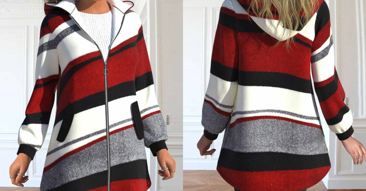 🔥🔥【S-3XL】Vroča nova zimska ženska jakna s kapuco