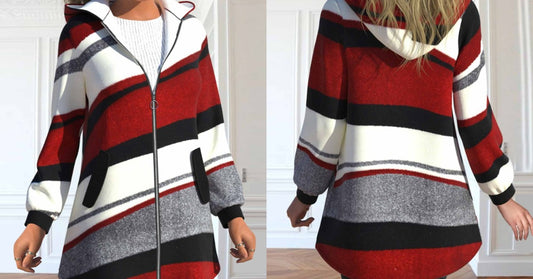 🔥🔥【S-3XL】Vroča nova zimska ženska jakna s kapuco