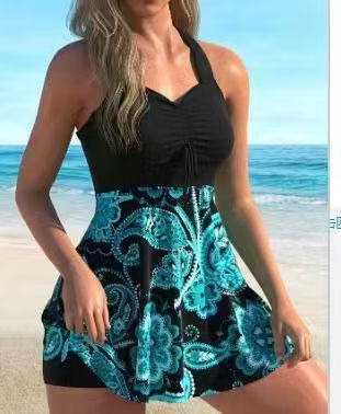 🏖️👙【S-6XL】🌴Elegantní plavky s potiskem pro větší velikosti