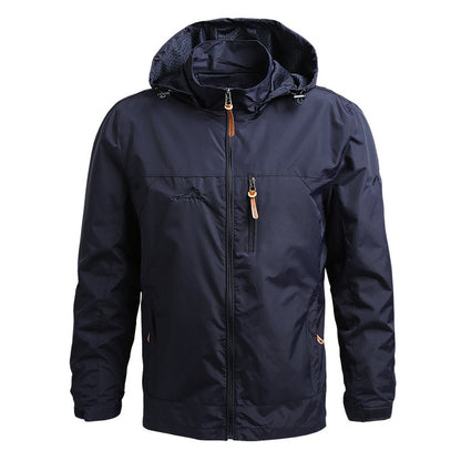 [M-5XL] Pánská outdoorová horolezecká bunda odolná proti větru a dešti