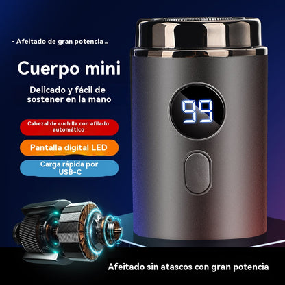 🔥 Oferta especial -47%! 🔥Potente mini afeitadora eléctrica para hombres con pantalla digital