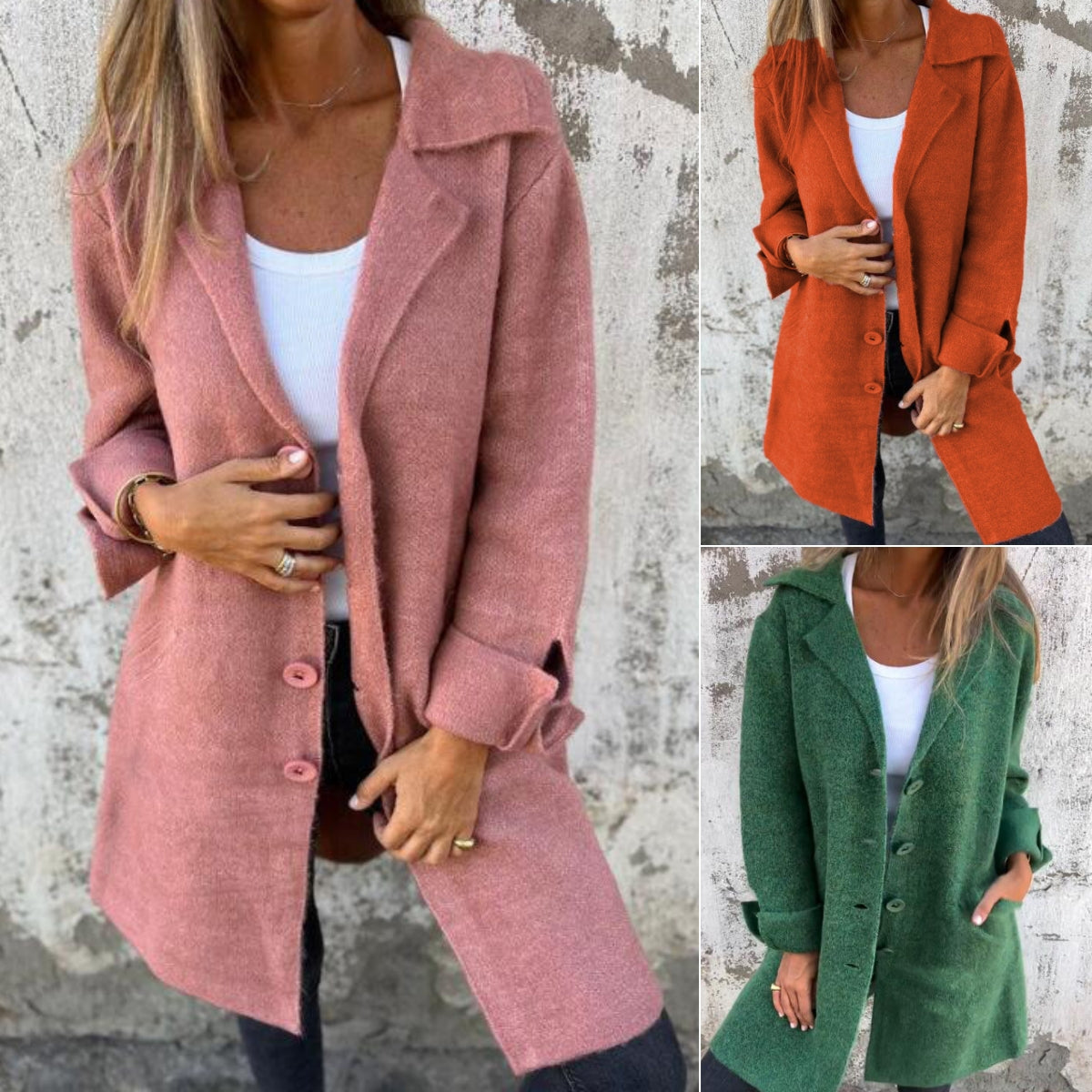 🔥Sleva -47%🔥【S-5XL】Nový dámský podzimní a zimní kardigan ✅Módní ✅Teplý ✅Pohodlný