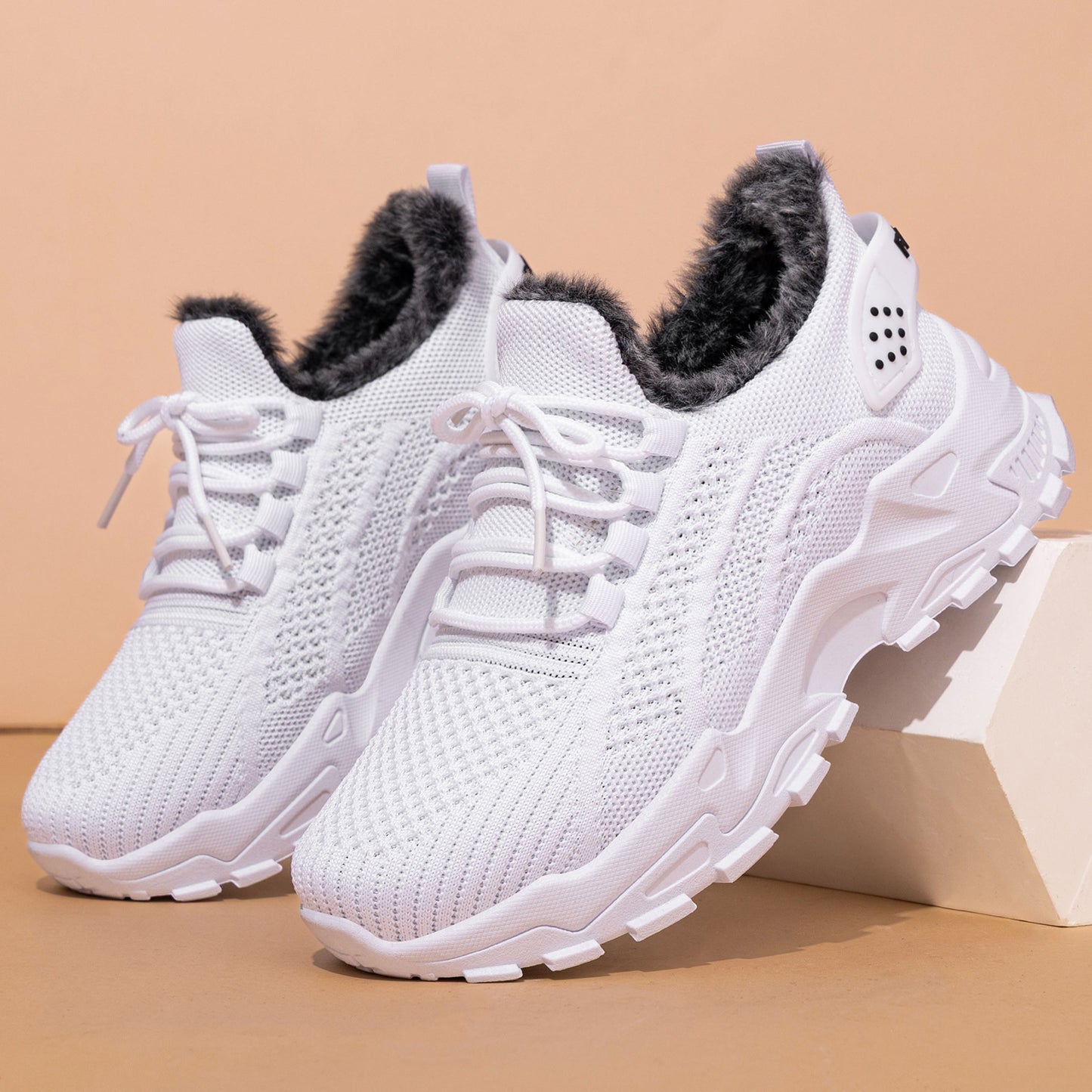 🔥【Oferta por tiempo limitado】【36-43】Nuevas zapatillas de algodón cálidas para otoño/invierno con forro polar