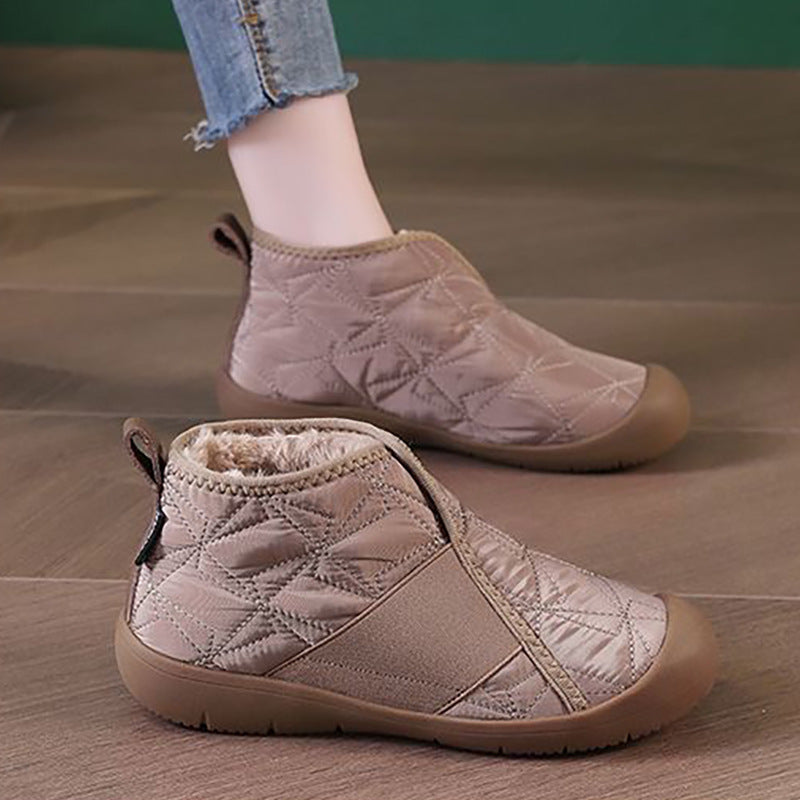 ✨👢【35-42】Nové měkké, pohodlné, teplé a voděodolné dámské bavlněné boty na podzim a zimu 2025