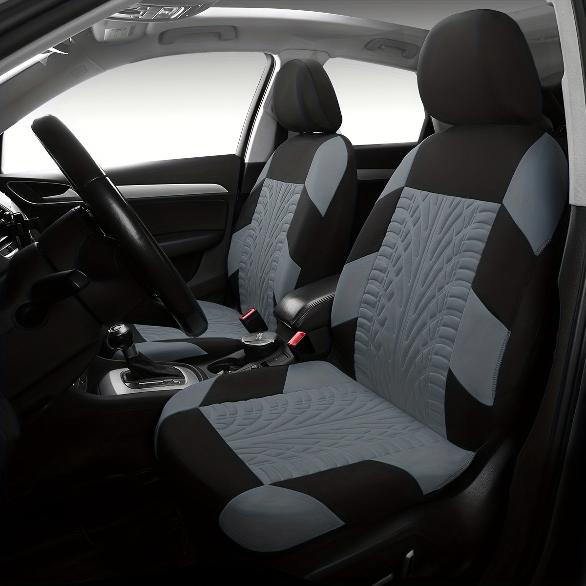 🚗🚗【50% отстъпка 🔥】2025 Модерен универсален комплект калъфи за автомобилни седалки, мека кожа, комплект от 2 части