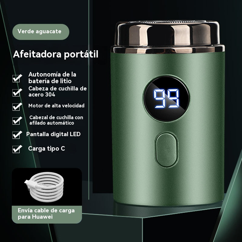 🔥 Oferta especial -47%! 🔥Potente mini afeitadora eléctrica para hombres con pantalla digital