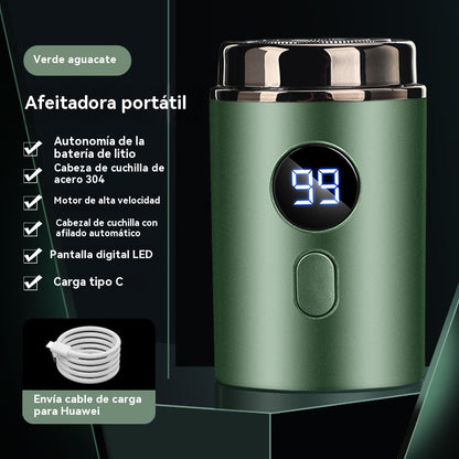 🔥 Oferta especial -47%! 🔥Potente mini afeitadora eléctrica para hombres con pantalla digital
