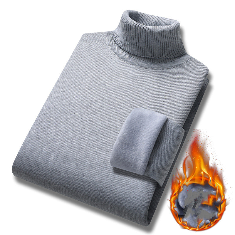 🔥🔥【M-4XL】2025 Lehký luxusní pánský kašmírový svetr s rolákem v novém stylu Pracovní ležérní svetr✅【45-100kg】