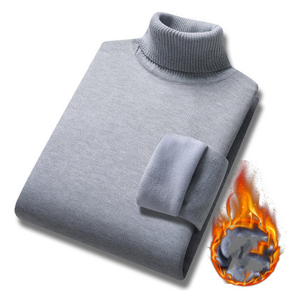 🔥🔥【M-4XL】2025 Lehký luxusní pánský kašmírový svetr s rolákem v novém stylu Pracovní ležérní svetr✅【45-100kg】