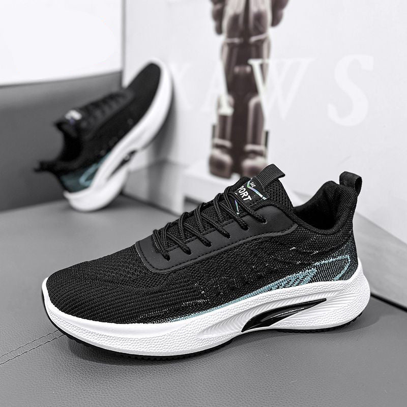 🙋‍♂️👟【Sleva 50 % ✨】【39–44】Pánské sportovní volnočasové boty z prodyšné síťoviny, s odpružením a efektem zvýšení výšky