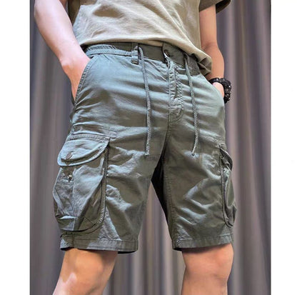 🔥🔥 【M-4XL】Pánské neformální bavlněné šortky na jaro a léto 2025 do přírody s mnoha kapsami